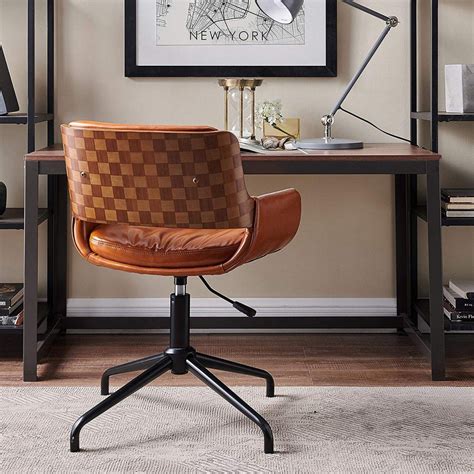 Bentwood Chair Upholstered Office Chair Leather Office Chair Mid