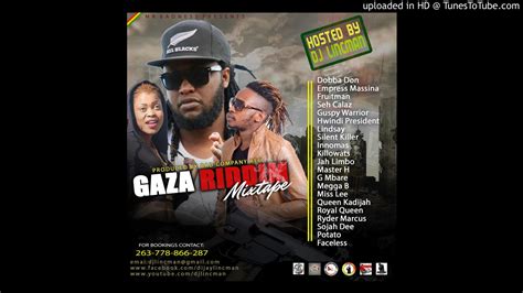 gaza riddim official mixtape produced by dj lincman 263778866287 youtube