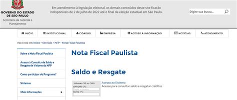 Nota Fiscal Paulista 2023 Como Sacar Prazo E Valores