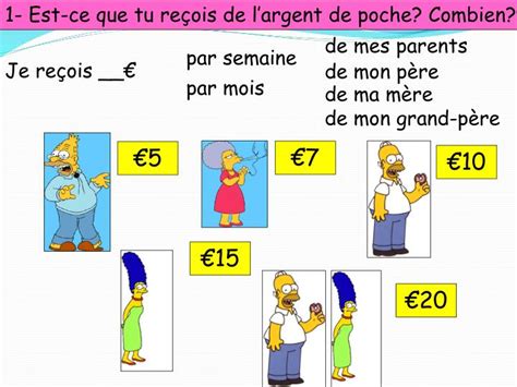 One of these benefits is regular pocket money. PPT - L'Argent de Poche PowerPoint Presentation - ID:5389809