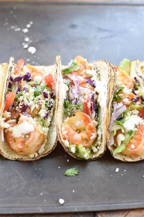 Ever wondered the best way to chop cilantro? Easy Shrimp Tacos | Recipe in 2020 | Shrimp tacos easy ...