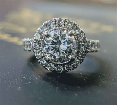 We create a wax model or computerized rendering of your design and make any final adjustments. 2ct engagement ring with halo | Engagement rings, 2ct engagement ring, Engagement