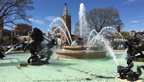 Fountain In Mill Creek Park Kc Parks And Rec