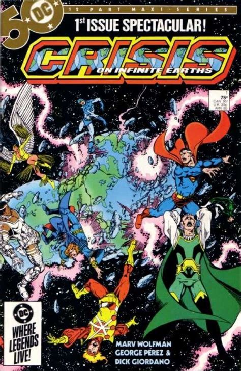 Crisis On Infinite Earths Volume Comic Vine