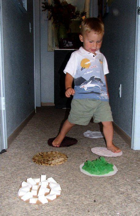 Sensory Stepping Stones Kids Sensory Toddler Activities Sensory