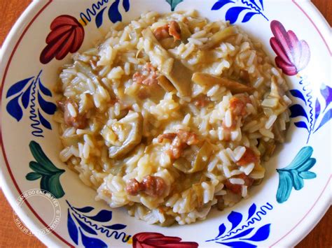 Risotto con carciofi, pancetta e scamorza affumicata. RISOTTO GRATINATO CON CARCIOFI E SALSICCIA - ITALIANS DO ...