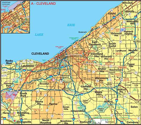4560 State Road Cleveland Ohio Map Map