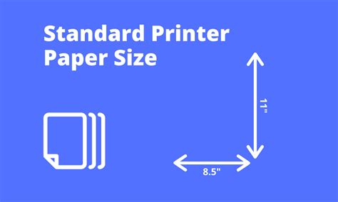 Printer Page Sizes