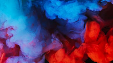 Blue Red Smoke Abstract 4k 53 Wallpaper