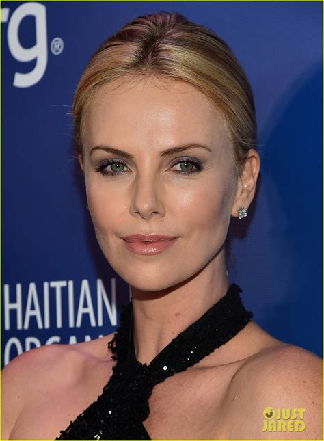 Charlize Theron Supports Sean Penn At Help Haiti Home Gala Photo