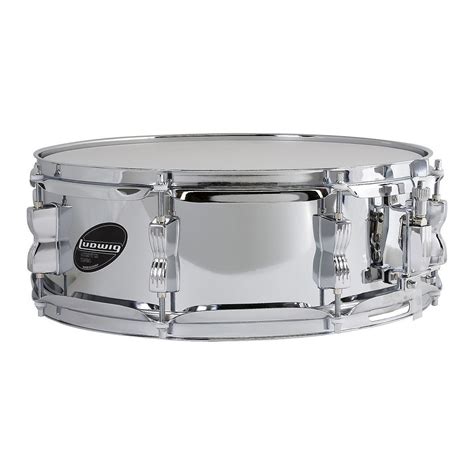 Ludwig Accent 14 X 5 Chrome Over Steel Snare Drum At Gear4music