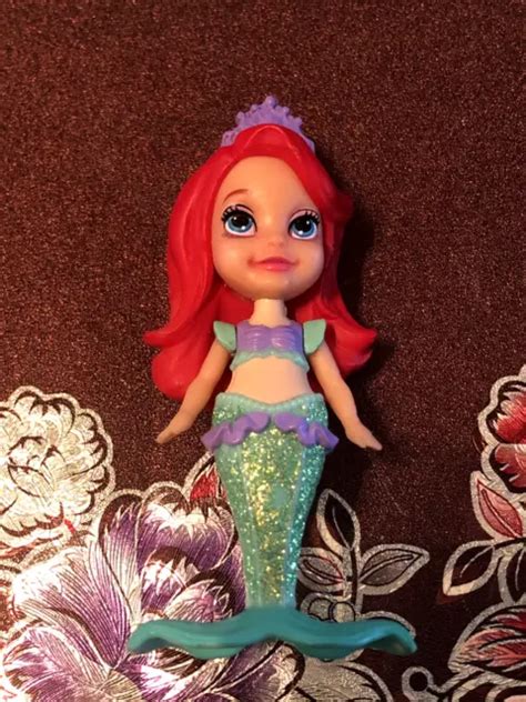 disney princess mini the little mermaid ariel poseable 3 5 doll 0 99 picclick