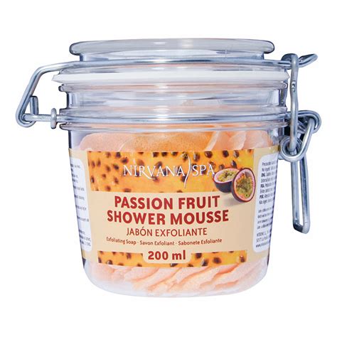 Passion Fruit Shower Mousse 200 Ml Nirvana And Spa