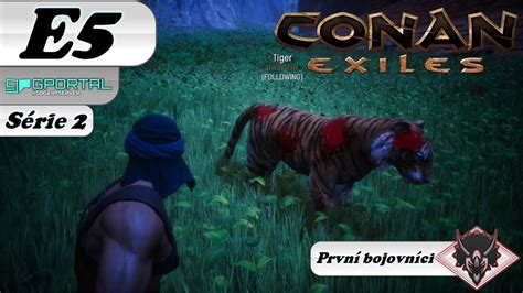 Conan Exiles - Pet Taming - Mám TYGRA! (CZ/SK) - YouTube