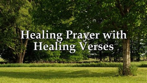 Healing Scriptures For Cancer