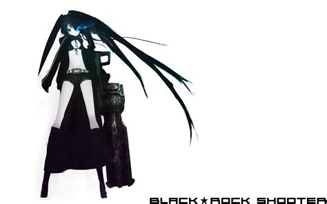 Wallpaper Anime Girls Huke Artist Black Rock Shooter Series Simple