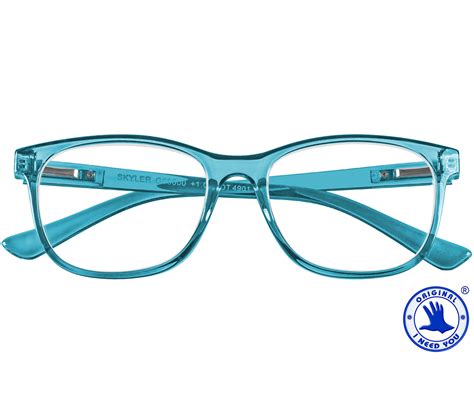 Bella Blue Reading Glasses Tiger Specs