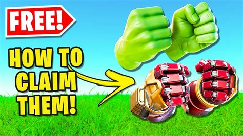 How To Get Hulk Smasher Pickaxe For Free In Fortnite Youtube