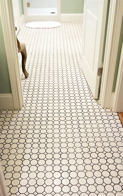 Achieve Perfect Geometric Design With Octagon Floor Tile Home Tile Ideas