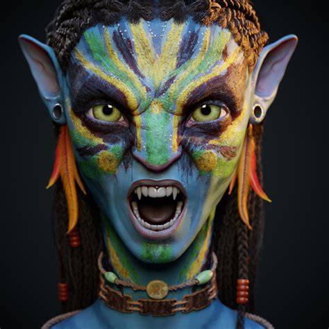 Adobe Substance 3d On Twitter Neytiri Avatar Fan Art By Marko
