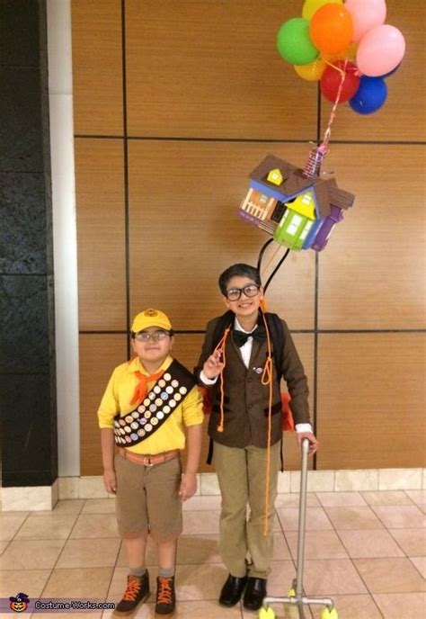 Russell And Mr Fredrickson From Up 2013 Halloween Costume Contest Via