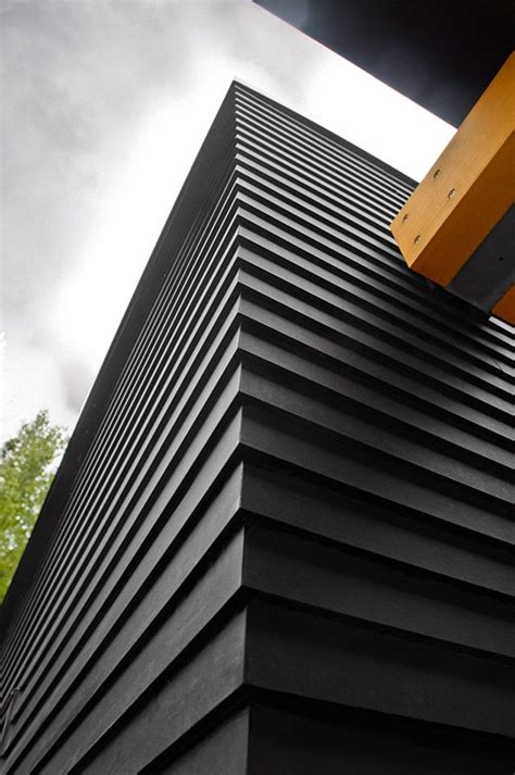 Exterior Wall Cladding Made From The Sustainable Building Material