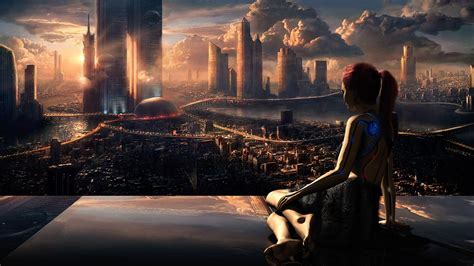 Futuristic City Wallpapers Top Free Futuristic City Backgrounds