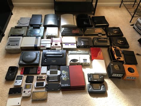 Just Moved Into A New Place Laid Out All My Consoles Before Setting