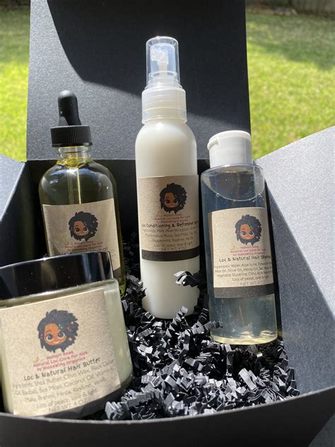 What does this little abbreviation break down into: The Loc Box Hair Care Gift Set for Kids with Locs | Etsy