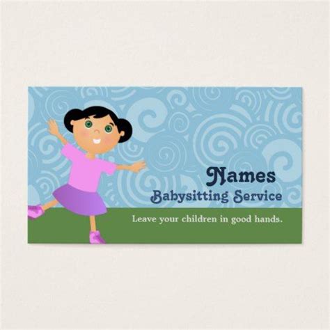 A collection of chic and girly child care and babysitting business cards just for women and girls. Babysitter Business Cards | Zazzle.com | Cards, Business ...