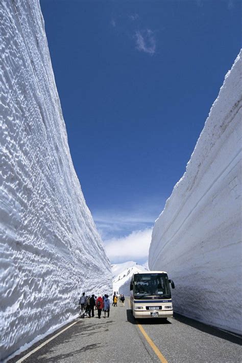 Snow Wall In Japan Gagdaily News