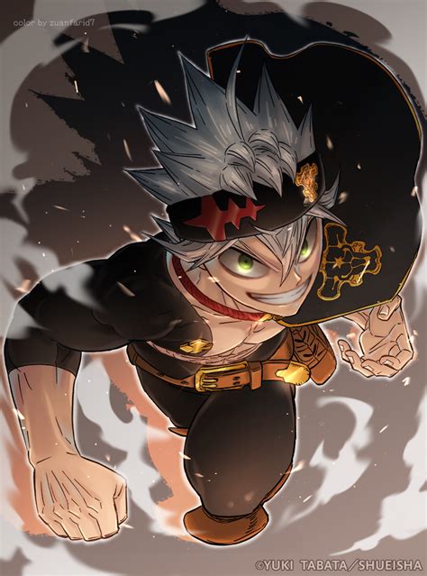 Asta Black Clover Zuanfarid7 Illustrations Art Street