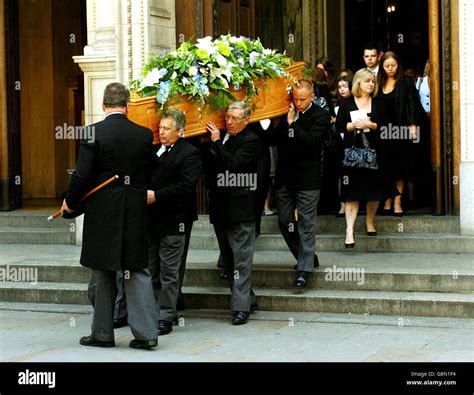Following Requiem Funeral Mass Lord Fitt Hi Res Stock Photography And
