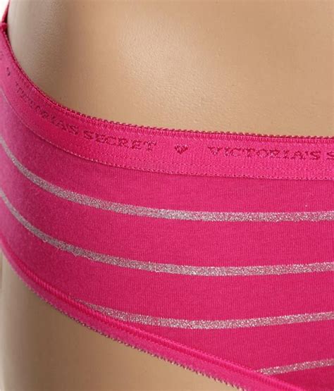 Buy Victoria S Secret Dark Pink Striped Panty Online At Best Prices In