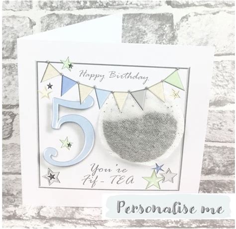 Personalised 50th Birthday Card Daughter In Law 50th Etsy