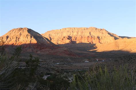 The Virgin River Canyon Recreation Area In Littlefield The Virgin