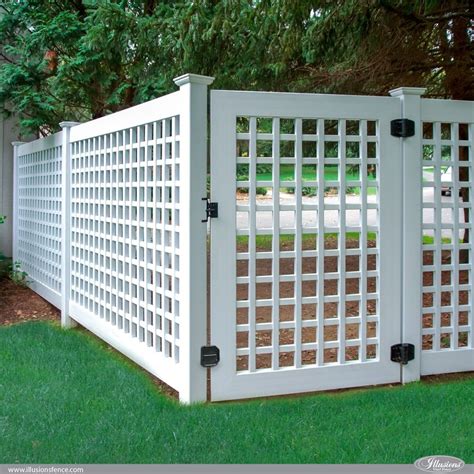 Vinyl Fence Home Decor Ideas For Your Yard Illusions Fence