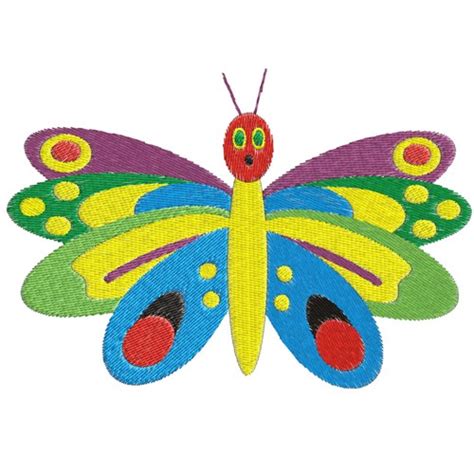The Very Hungry Caterpillar Butterfly Clipart 10 Free Cliparts