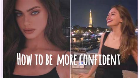 How To Be More Confident Girls Confident Boost Up 💜 Youtube