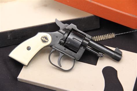 Rohm Model Rg10 22 Short Double Action Revolver In The Box For Sale
