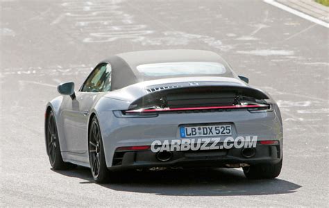 Check Out The New Porsche 911 Gts Convertible Undisguised Carbuzz