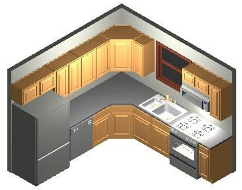 10x10 kitchen | Kitchen cabinet layout, Kitchen remodel small, Kitchen
