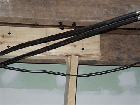 Doubling of joists is recommended if the ceiling is open you can install the hangers after. How to Reinforce Floors with Sister Joists | Attic remodel ...
