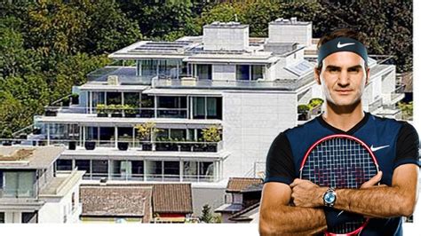 Big house and beautiful wiew for roger federer. Roger Federer's House - Roger Federer Glass Mansion £6.5 ...