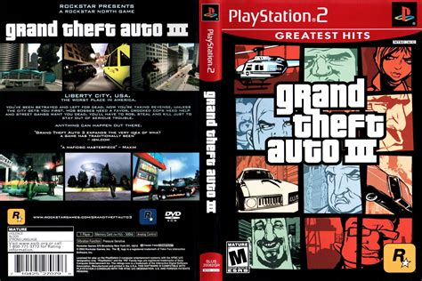 Grand Theft Auto Iii Greatest Hits Playstation 2 Ultra Capas