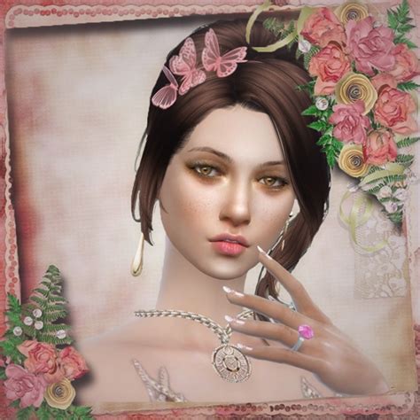 Rose Marie Bonheur By Mich Utopia At Sims 4 Passions Sims 4 Updates