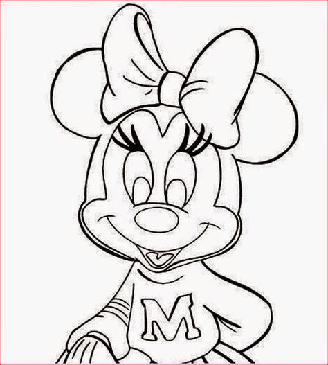 Coloring Pages Minnie Mouse Coloring Pages Free And Printable