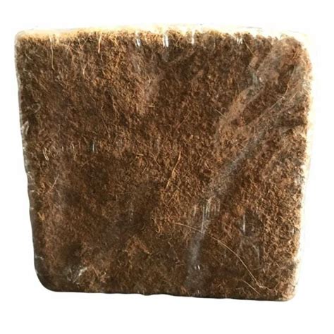 Square 5 Kg Organic Cocopeat Block For Agriculture Packaging Type Poly Bag With Sealing At Rs