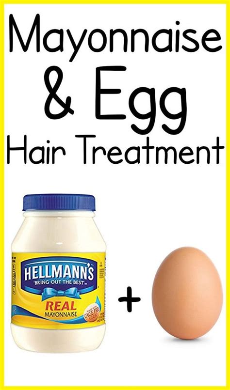 mayonnaise and egg treatment for hair medicine health life