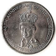 5 Crowns Elizabeth II Jubilee Turks And Caicos Islands Numista